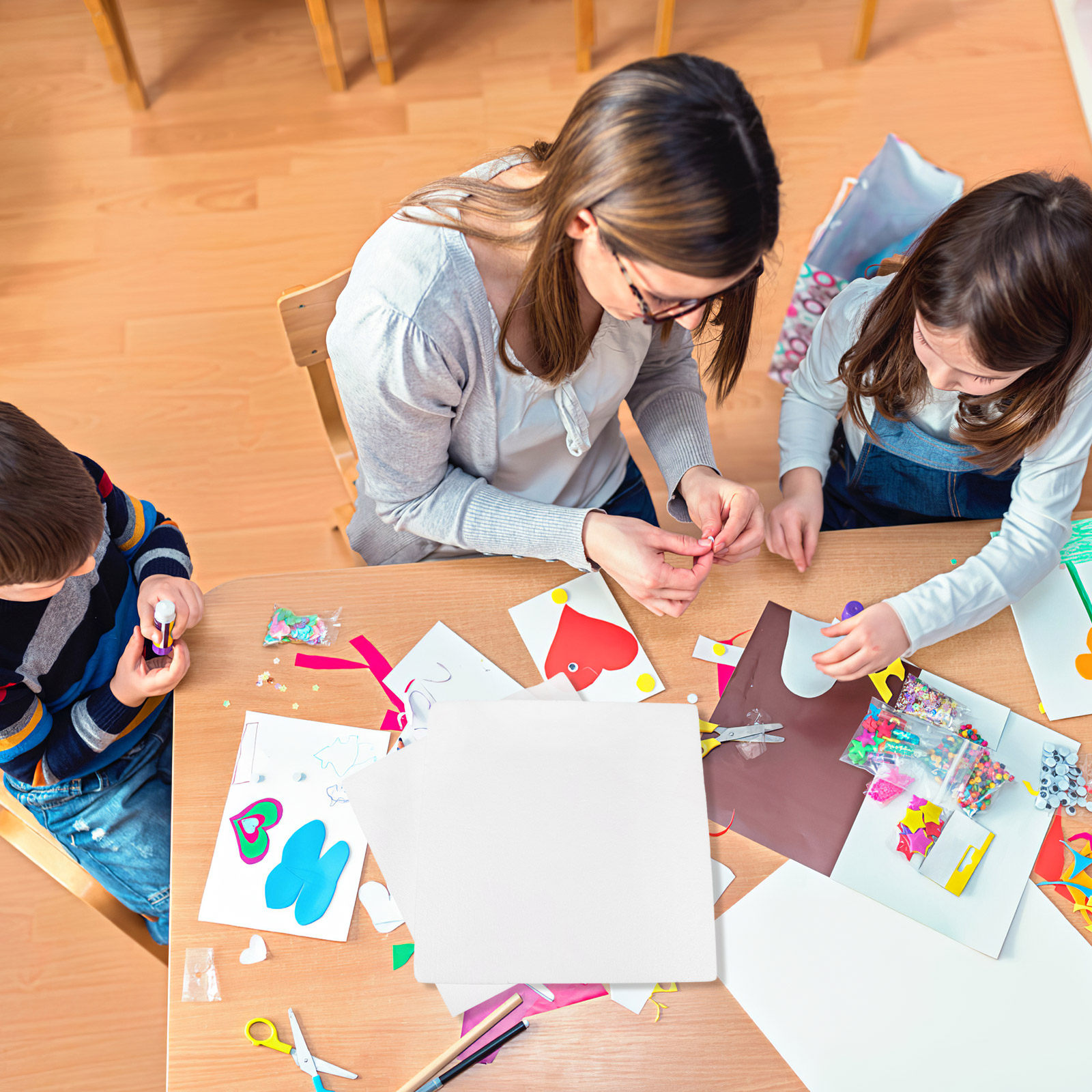 Art Craft For Kindergarten - 2 adet köpük levha malzemesi yüksek