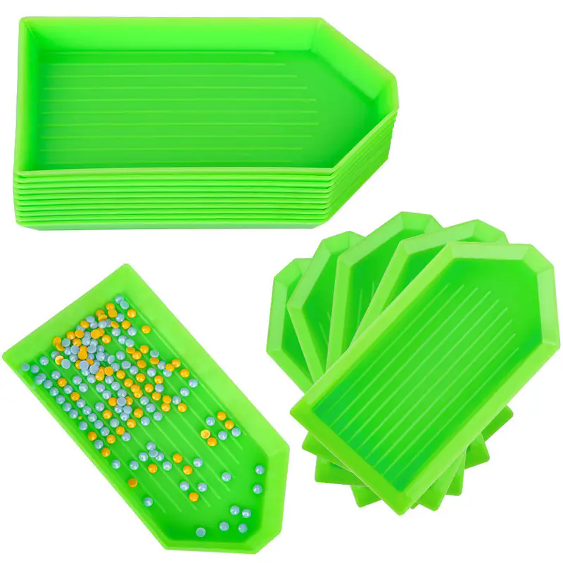 Art Craft And Design - 6 adet/takım Plastik Elmas Boyama Boncuk