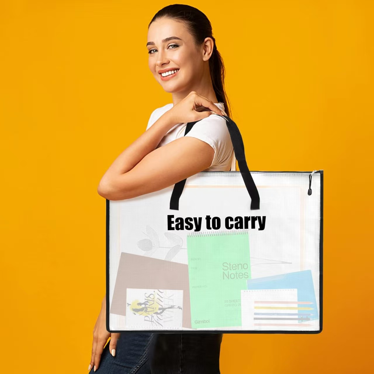 Art Portfolio Bag - 19x25 İnç Sanat Portföy Çantası, Resimler