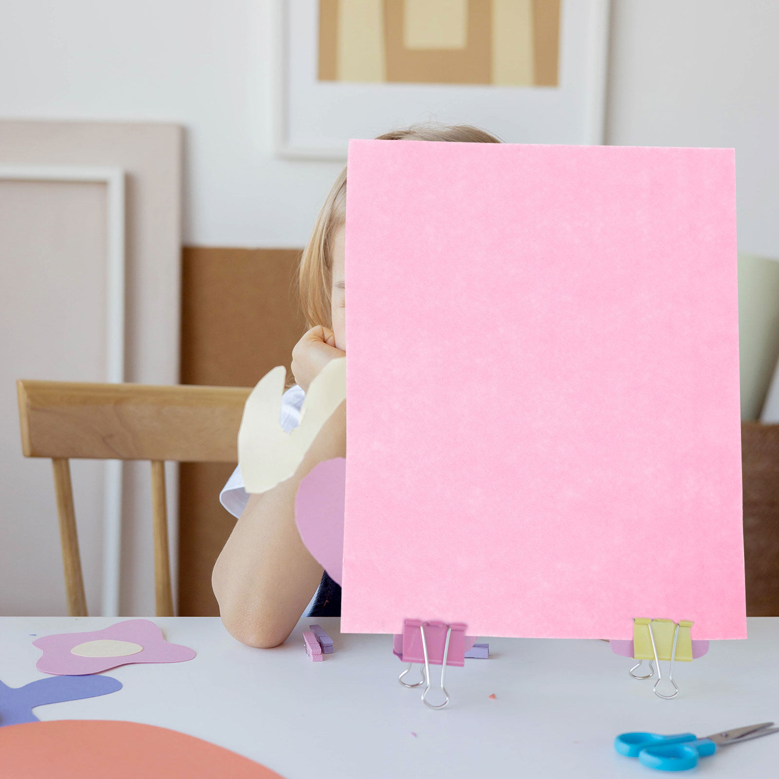 Art Craft For Kindergarten - 6 yaprak çocuklar için DIY dokunmamış