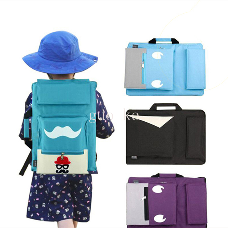Art Portfolio Bag - 8K çocuk sanat çantası A3 eskiz