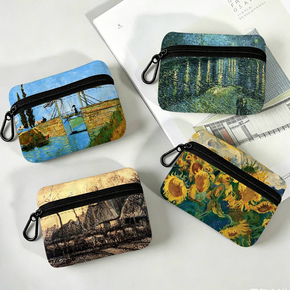 Art Portfolio Bag - Van Gogh Yağlı Boya Tabloları Mini