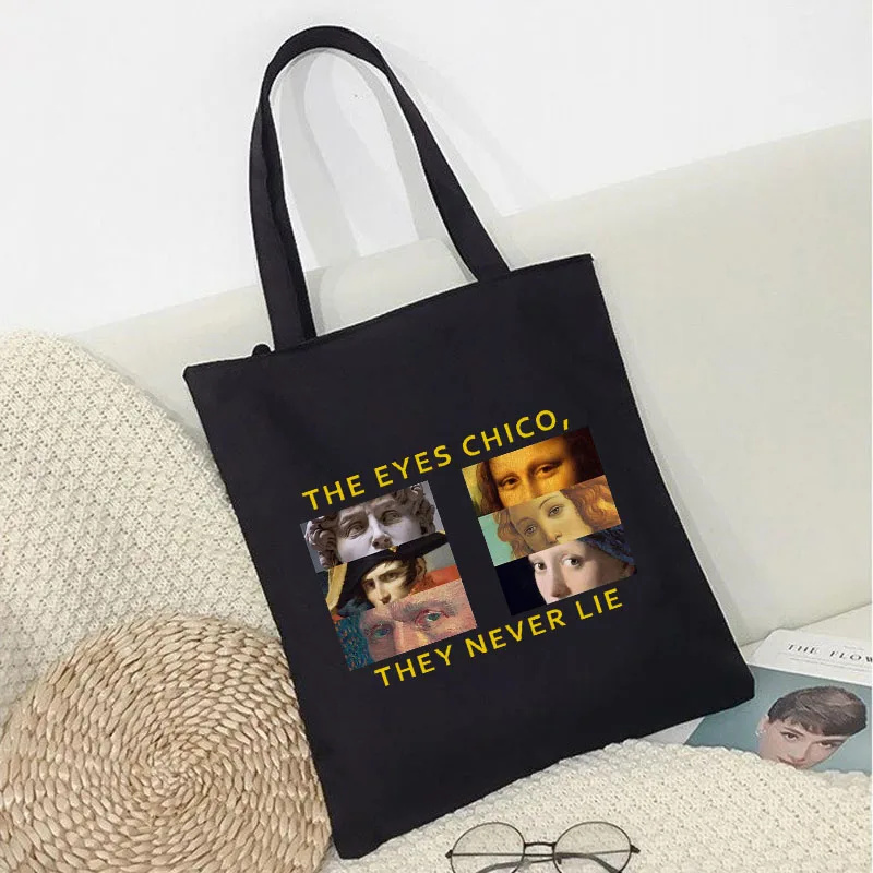 Art Portfolio Bag - Gözler Chico Van Gogh eğlenceli sanat