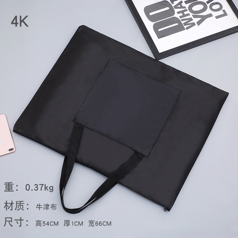 Art Portfolio Bag - 4K/8K Büyük Dacron Su Geçirmez Hafif