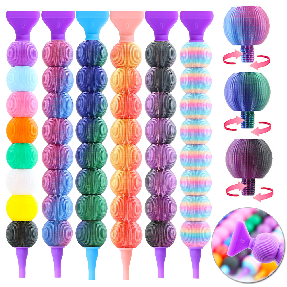 Art Craft And Design - Çok Fonksiyonlu Plastik Dişli Uçlu 3D