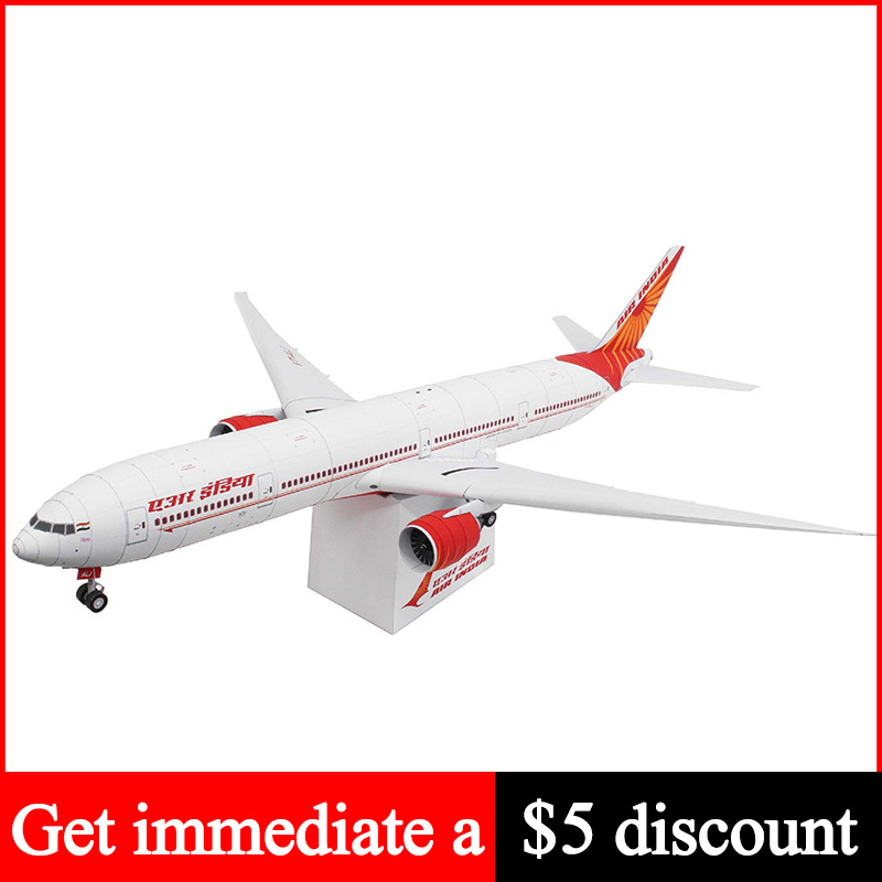 Art Craft India - Hava hindistan Boeing 777-300ER Airbus uçak