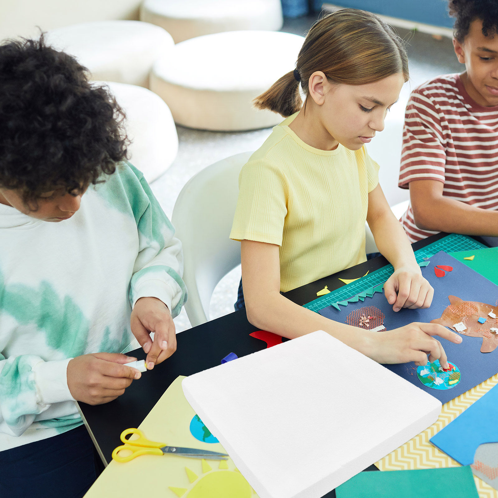 2 adet köpük levha malzemesi y - Art Craft For Kindergarten incelemesi ve fiyatı