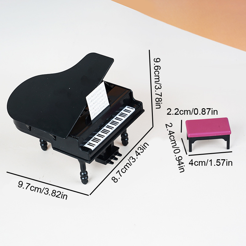 1:12 Dollhouse Minyatür Piyano - Art Craft House incelemesi ve fiyatı
