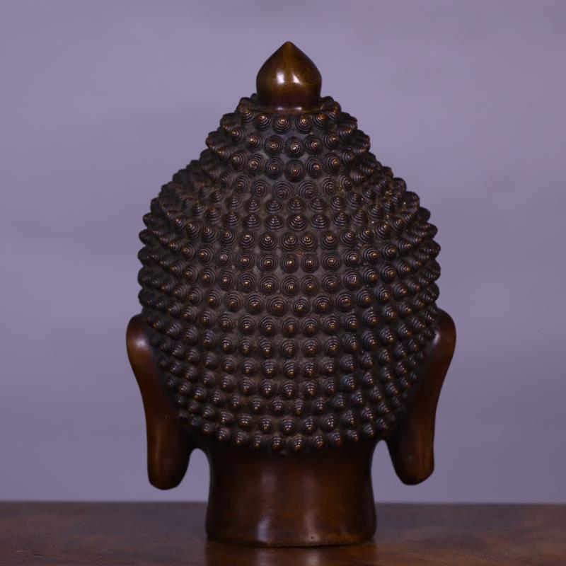 7.3 inç Katı Bakır Buda Başı T - Art Craft India incelemesi ve fiyatı