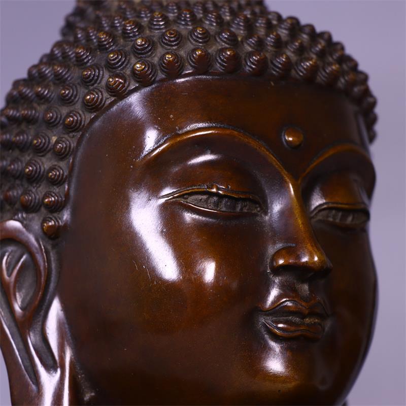 7.3 inç Katı Bakır Buda Başı T - Art Craft India incelemesi ve fiyatı