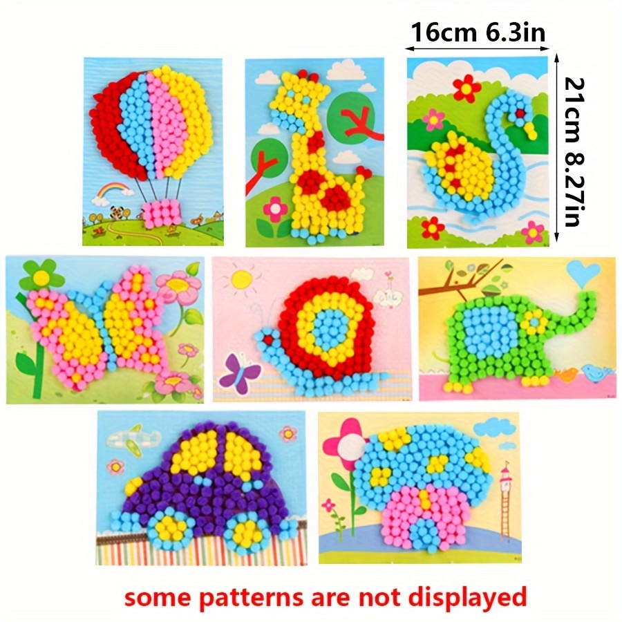 2 adet 16x21 cm Renkli Pom-Pom - Art Craft Animals incelemesi ve fiyatı