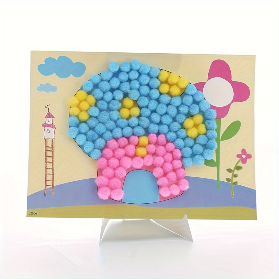 2 adet 16x21 cm Renkli Pom-Pom - Art Craft Animals incelemesi ve fiyatı