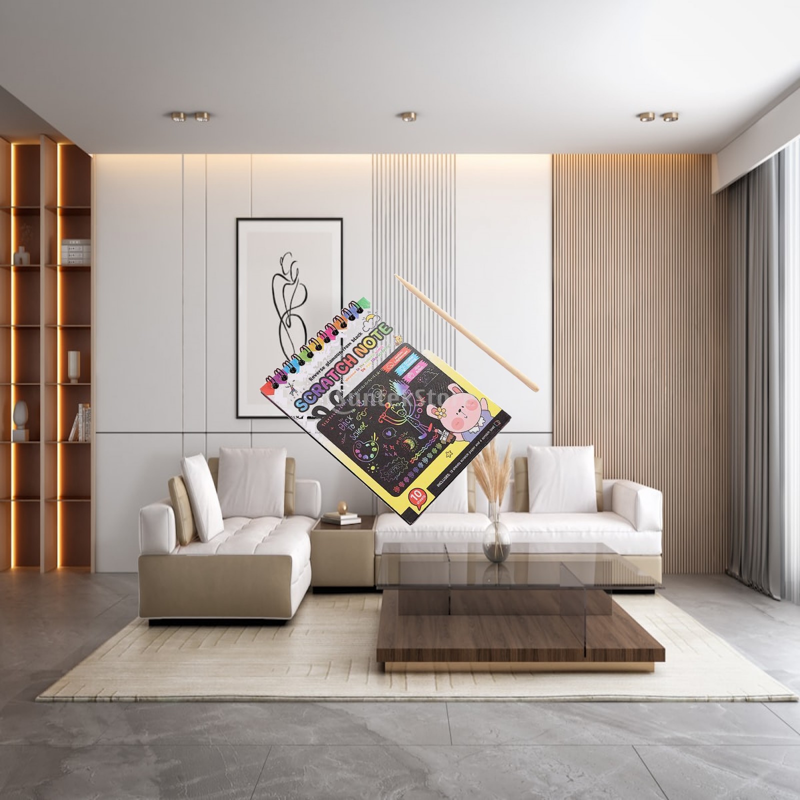 Yaratıcı Kazıma Kağıdı Defteri - Art Craft Notebook incelemesi ve fiyatı
