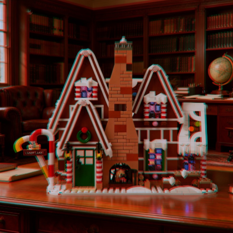 1447 Parça Yeni Gelen Kış Köyü - Art Craft House incelemesi ve fiyatı