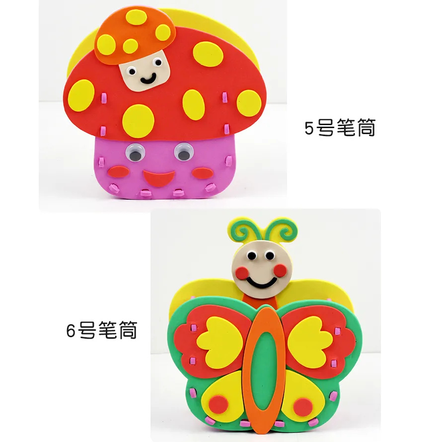 2 adet DIY Karikatür Kalem Kon - Art Craft For Kindergarten incelemesi ve fiyatı