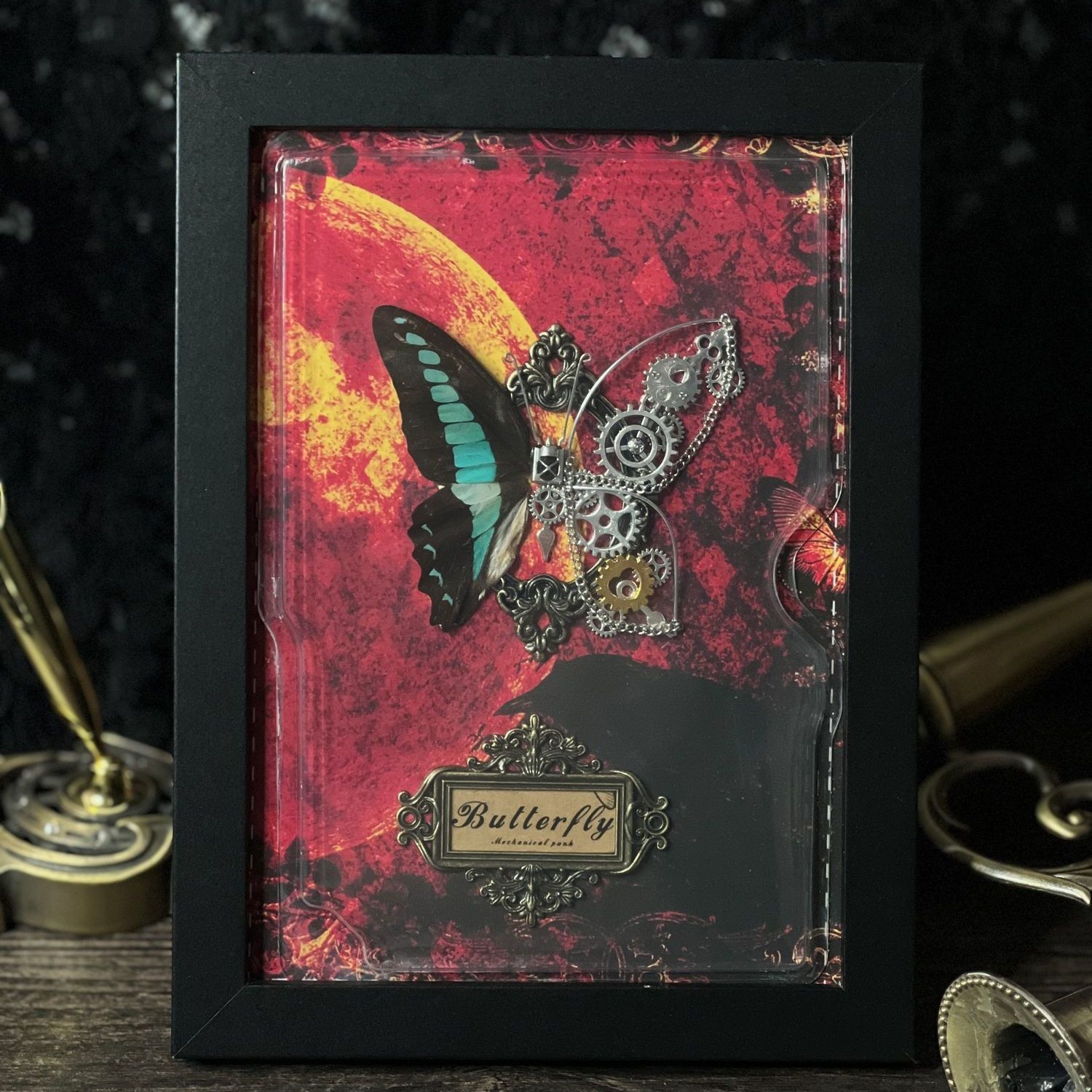 Steampunk Kelebek Çerçevesi DI - Art Craft Animals incelemesi ve fiyatı