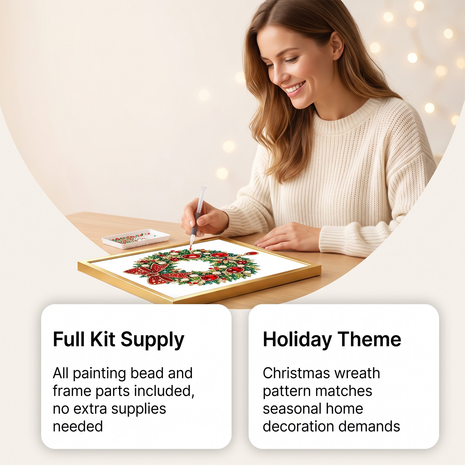 Noel DIY Elmas Boyama Kiti Yet - Art Craft For Christmas incelemesi ve fiyatı