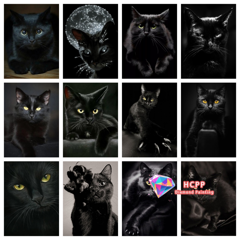 Çerçevesiz Siyah Kedi Hayvan E - Art Craft Animals incelemesi ve fiyatı