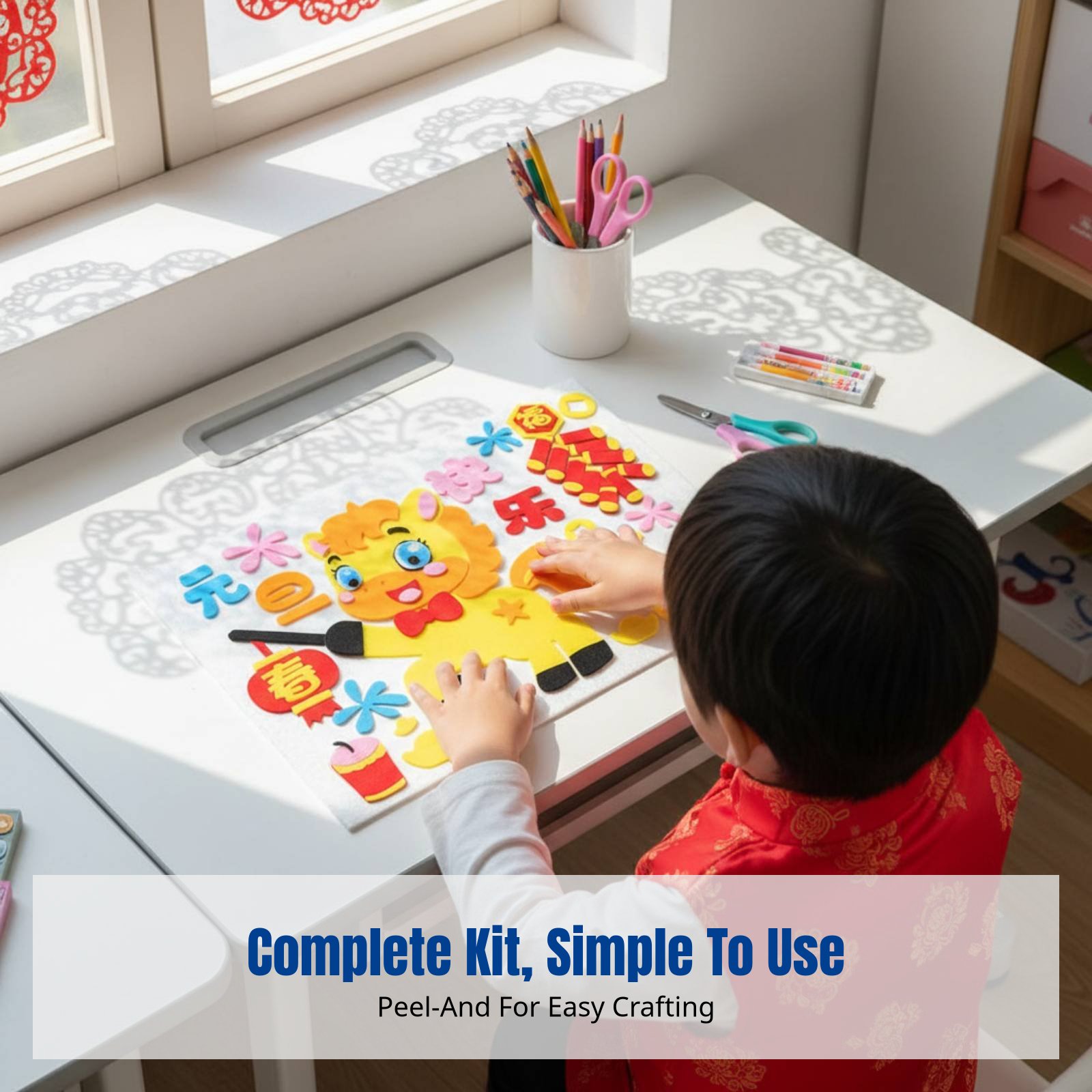 2026 Yeni Yıl Kendin Yap Kumaş - Art Craft For Kindergarten incelemesi ve fiyatı