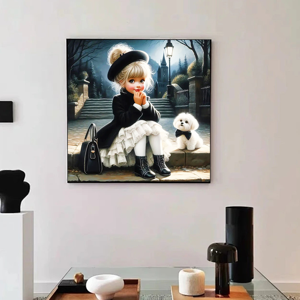 Çivili DIY Elmas Mozaik Portre - Art Craft Animals incelemesi ve fiyatı
