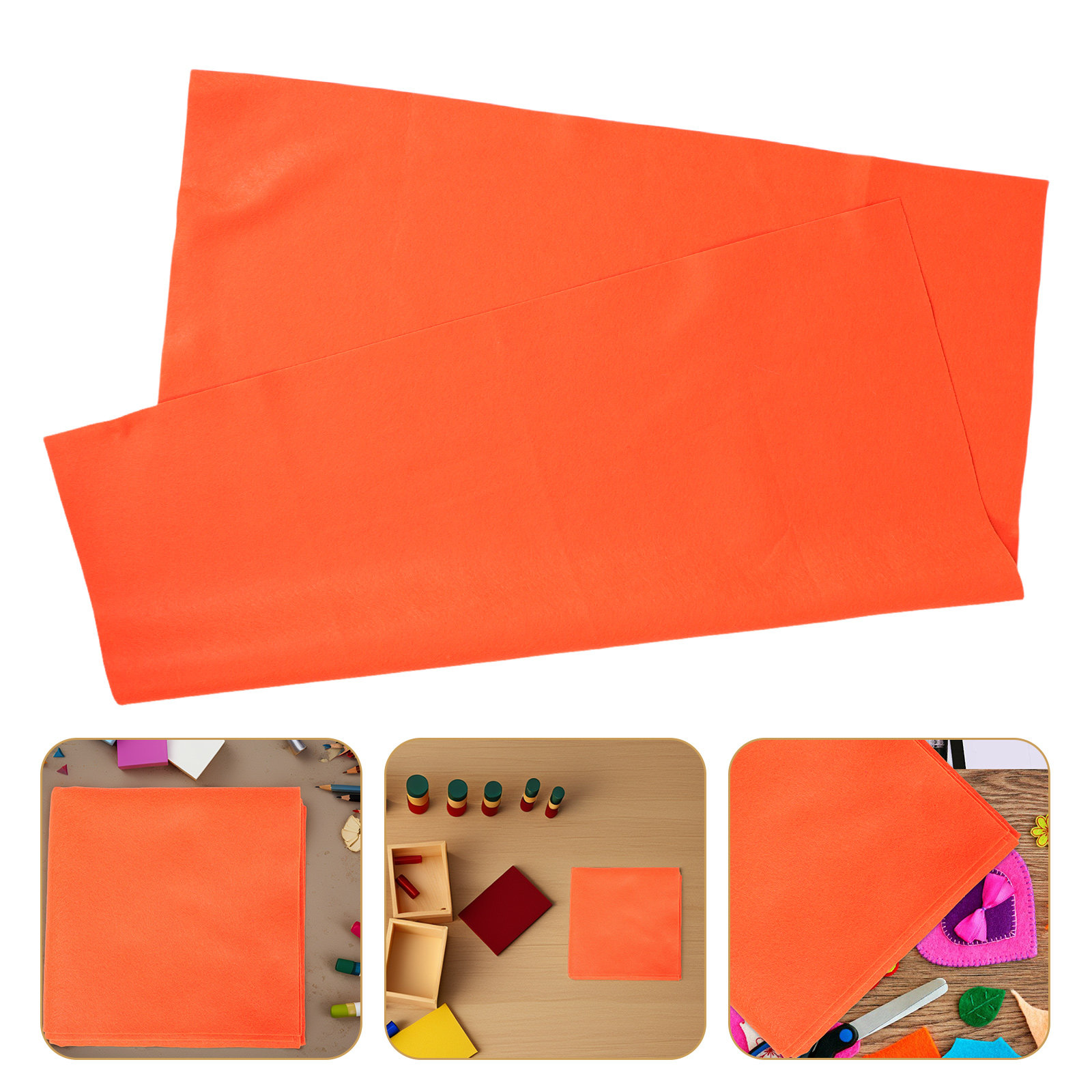 Turuncu Keçe Kumaş Yumuşak Esn - Art Craft For Kindergarten incelemesi ve fiyatı