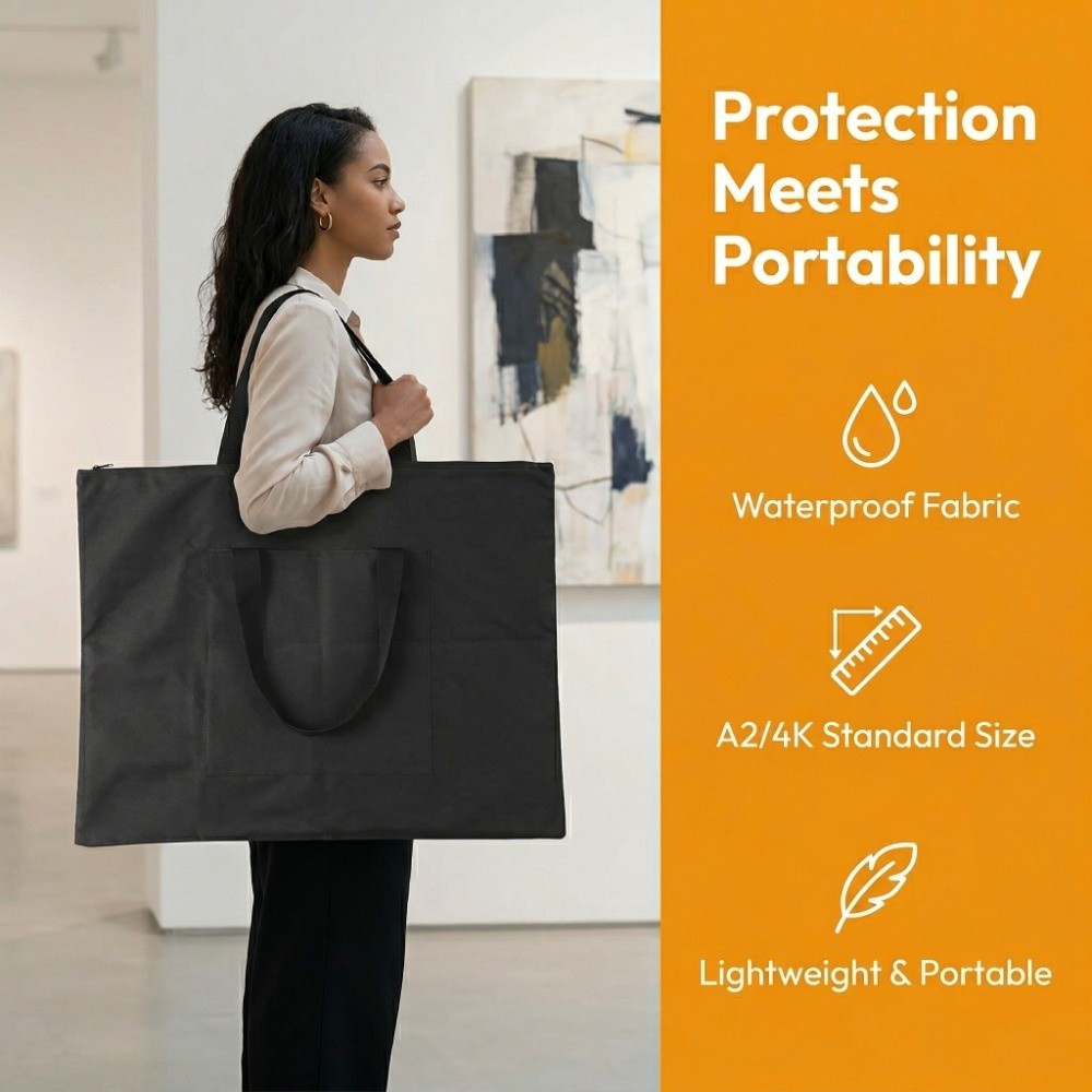 A2 Oxford Kanvas Sanat Portföy - Art Portfolio Bag incelemesi ve fiyatı