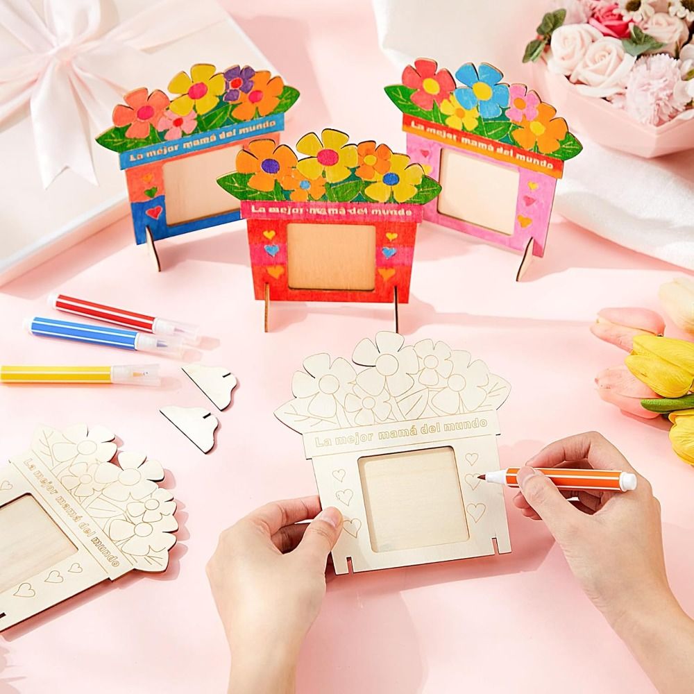 Bitmemiş Ahşap Resim Çerçevesi - Art Craft For Kindergarten incelemesi ve fiyatı