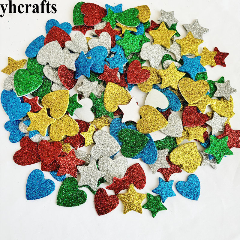 150 adet/grup. Glitter yıldız  - Art Craft For Kindergarten incelemesi ve fiyatı
