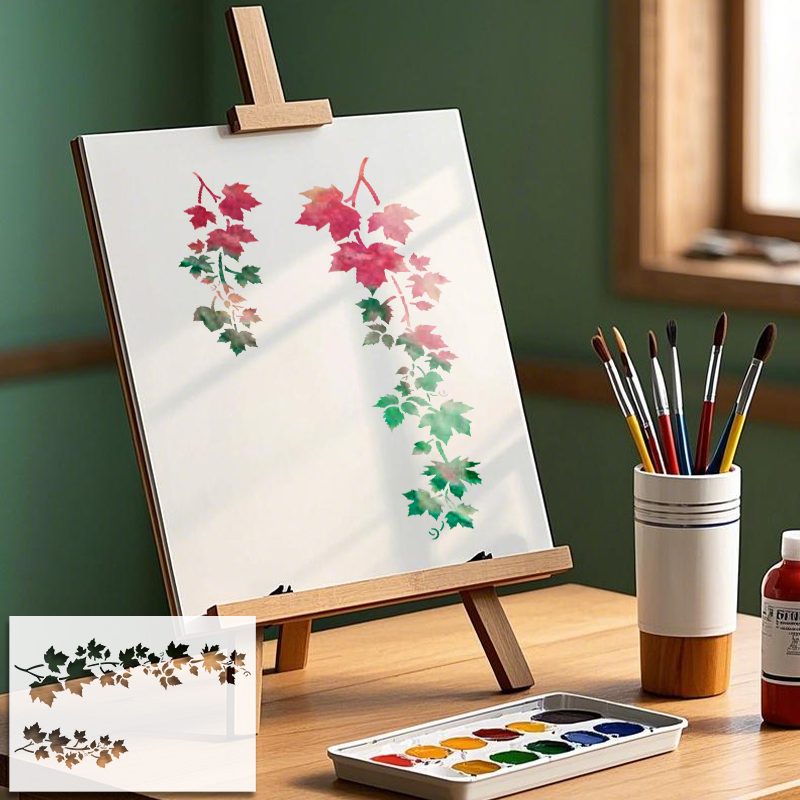 YOMDID 1 adet Yaprak Desen PET - Art Craft Leaves incelemesi ve fiyatı