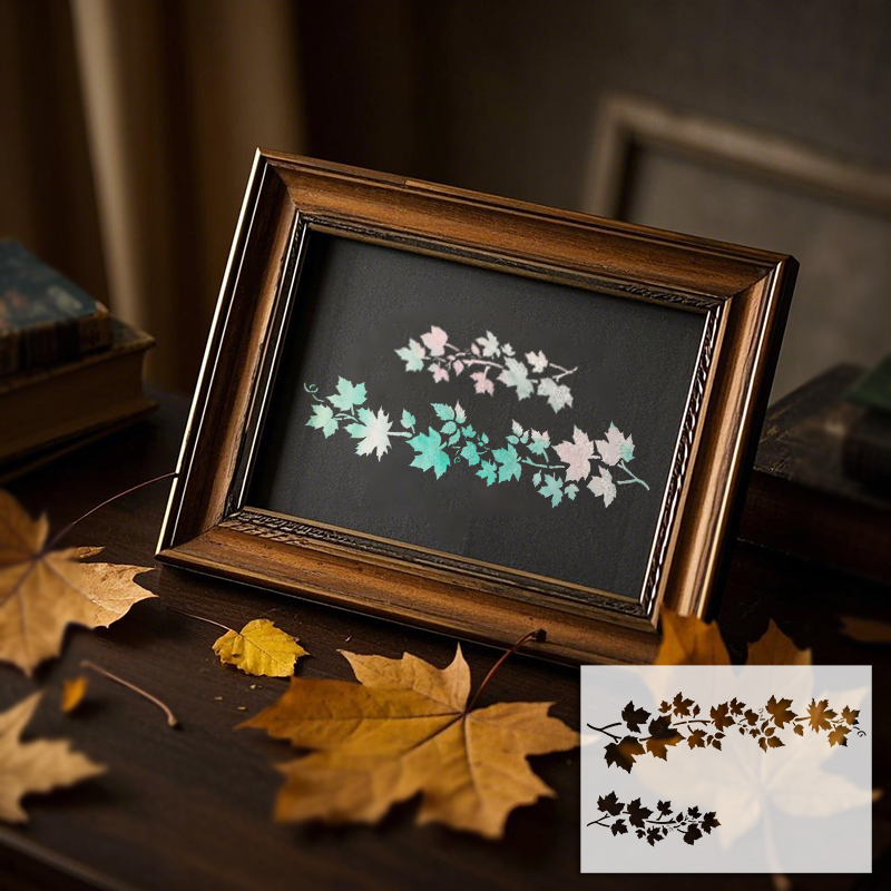 YOMDID 1 adet Yaprak Desen PET - Art Craft Leaves incelemesi ve fiyatı