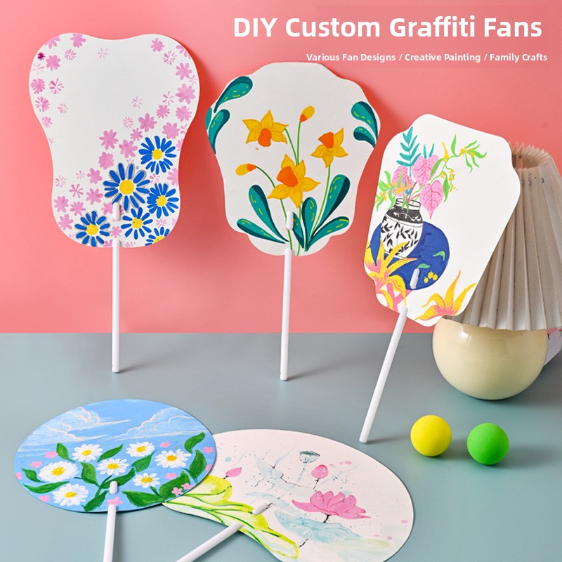 DIY El-Boyalı Yelpaze Kağıdı A - Art Craft For Kindergarten incelemesi ve fiyatı