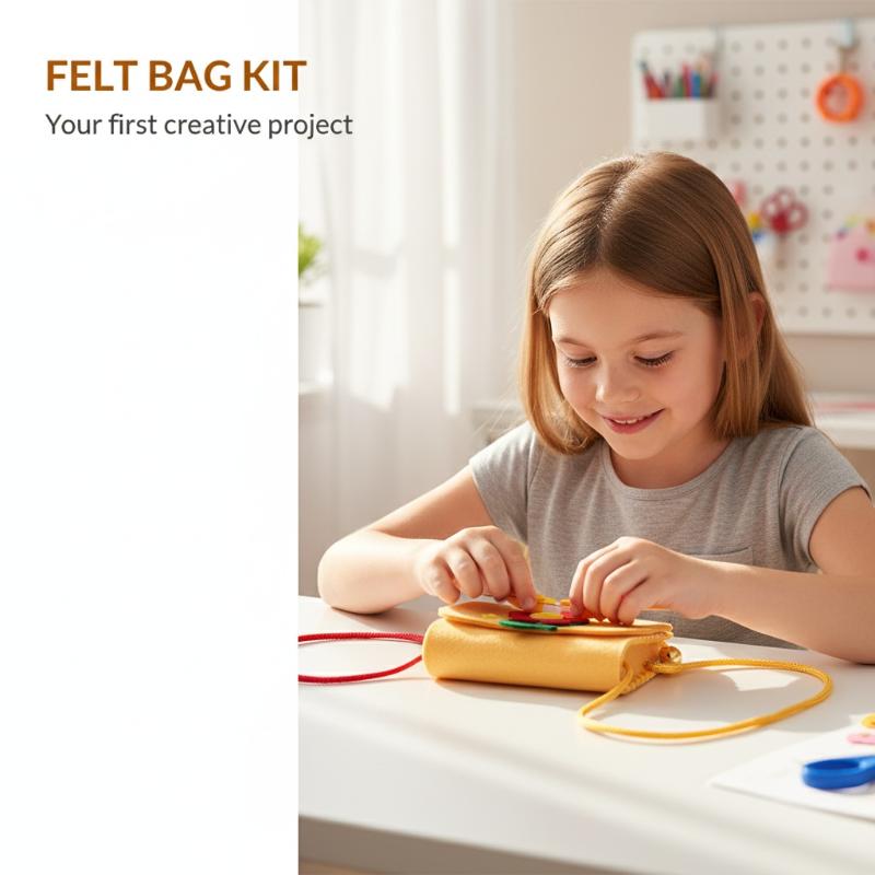 Çocuklar için Keçe Çanta Yapma - Art Craft For Kindergarten incelemesi ve fiyatı