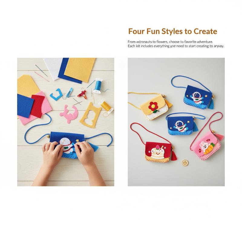 Çocuklar için Keçe Çanta Yapma - Art Craft For Kindergarten incelemesi ve fiyatı