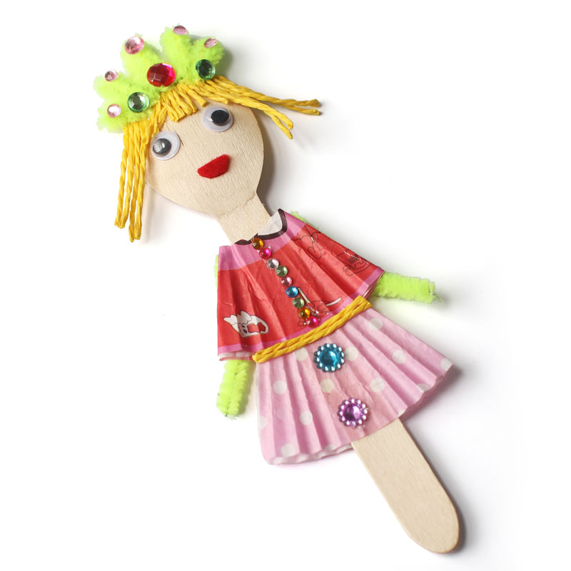 20 adet/grup. Tahta kaşık sana - Art Craft For Kindergarten incelemesi ve fiyatı