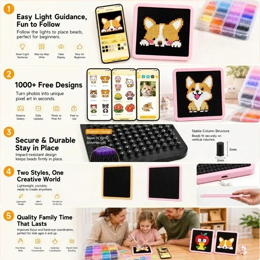 Uygulama Kontrollü LED Piksel  - Art Craft App incelemesi ve fiyatı