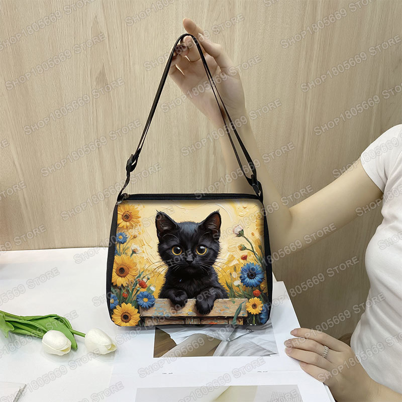 Yağlıboya Van Gogh siyah kedi  - Art Portfolio Bag incelemesi ve fiyatı