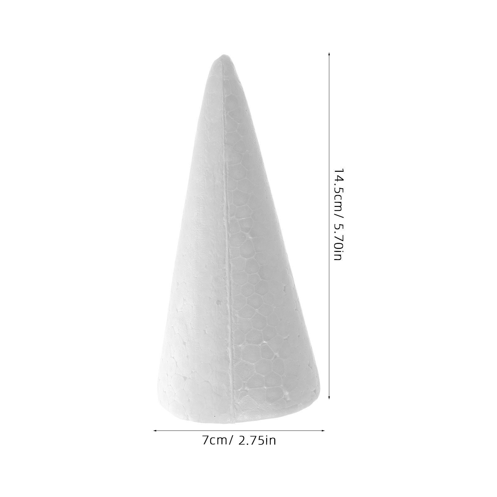 12 adet Köpük Koniler 15 Cm Be - Art Craft For Christmas incelemesi ve fiyatı